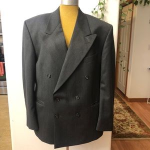 Men’s Grey Suit Jacket Blazer